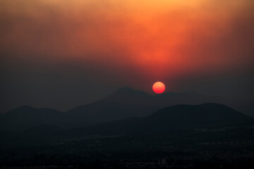 Contaminación por incendios forestales