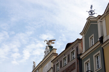 statue in the center of the city