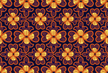 Indonesian batik motifs with very distinctive patterns. exclusive backgrounds. Vector Eps 10