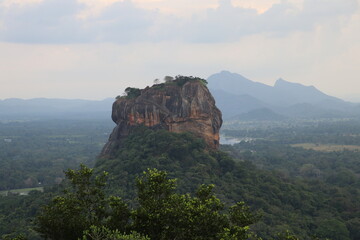 Sigiriya Lion Rock fortress and Most visited tourist place in Sri Lanka.