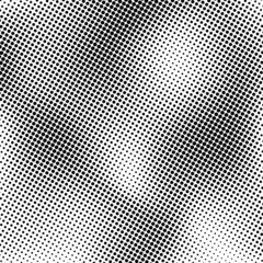 Halftone dotted grunge background. Trendy distress dirty design element. Overlay dots texture. Grungy style