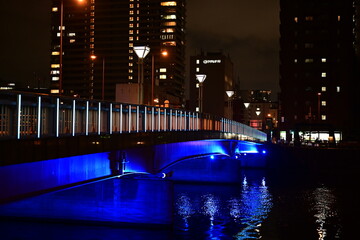 夜景と橋