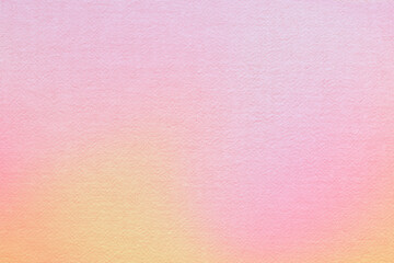 Canvas background dyed in pink and apricot orange gradients