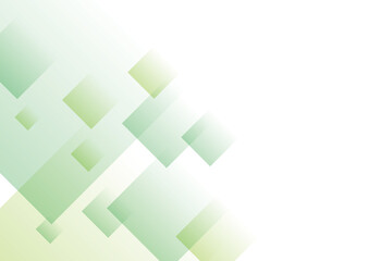 幾何学的な抽象背景　緑