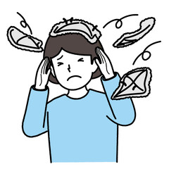 Illustration of a girl being harassed