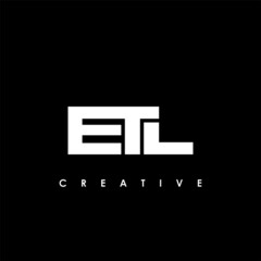 ETL Letter Initial Logo Design Template Vector Illustration