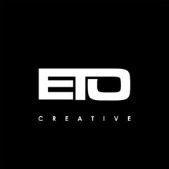 ETO Letter Initial Logo Design Template Vector Illustration