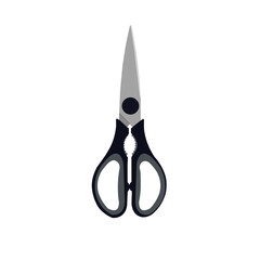 Graphic scissor vector icon for your design
