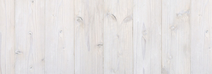 Obraz na płótnie Canvas 白くペイントされた木のボードの背景テクスチャー