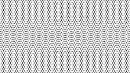 Abstract net curve line pattern with black color in white background. - obrazy, fototapety, plakaty