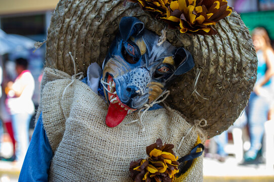 mascara de los tlacololeros de Guerrero