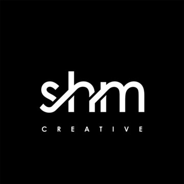SHM Letter Initial Logo Design Template Vector Illustration