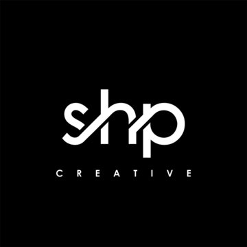 SHP Letter Initial Logo Design Template Vector Illustration
