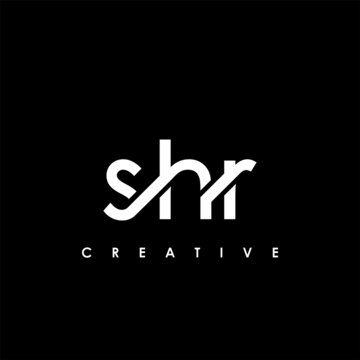 SHR Letter Initial Logo Design Template Vector Illustration