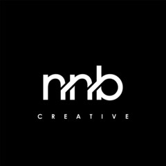 NNB Letter Initial Logo Design Template Vector Illustration