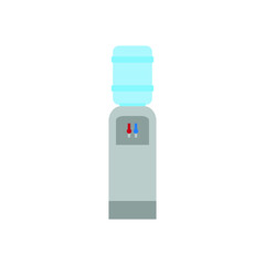 water dispenser icon on white background