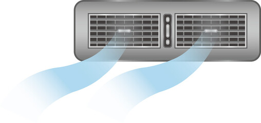 車のクーラー　エアコン　機械