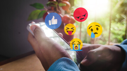 Social media and young people network concept. Modern graphic interface showing online social connection network and media channels to engage customer interaction in the digital business.