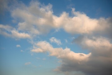 Naklejka na ściany i meble sky and clouds