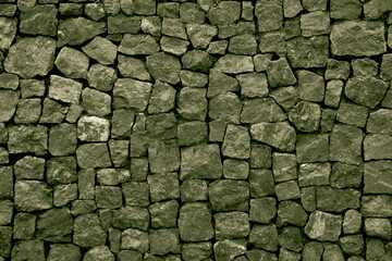 Stone wall gray for texture background