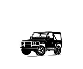 adventure off road logo design silhouette