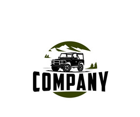 off road adventure logo design silhouette © arif purnomo