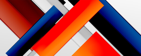Color abstract lines trendy geometric background for business or technology presentation, internet poster or web brochure cover, wallpaper