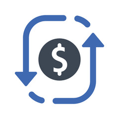 Money transfer icon