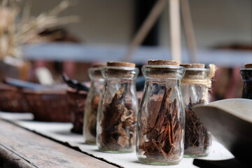 Bark for natural fabric dyes
