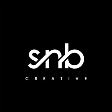 SNB Letter Initial Logo Design Template Vector Illustration