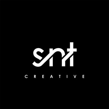 SNT Letter Initial Logo Design Template Vector Illustration