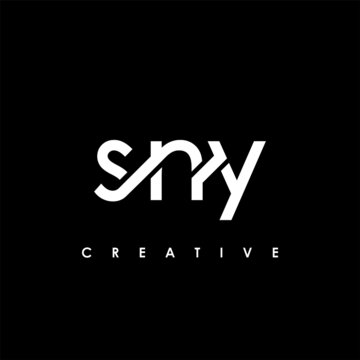 SNY Letter Initial Logo Design Template Vector Illustration