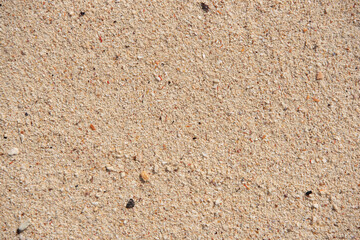 Sand on the beach as background