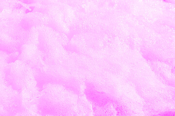 Foam bubble from soap or shampoo