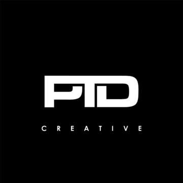 PTD Letter Initial Logo Design Template Vector Illustration