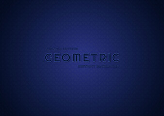 Triangle pattern blue color background geometric style