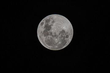 Full Moon on the night of the Lunar Eclipse