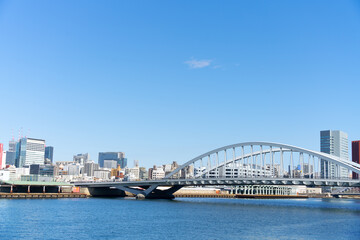 東京　築地大橋　2021