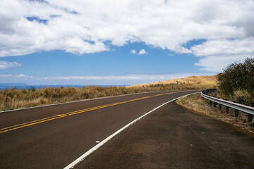 country road in autumn