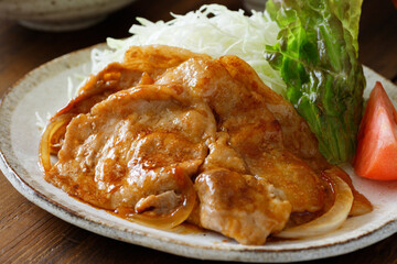 豚肉の生姜焼き