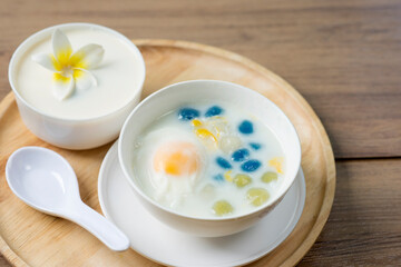 Bua Loy Dessert is the dessert of Thailand.