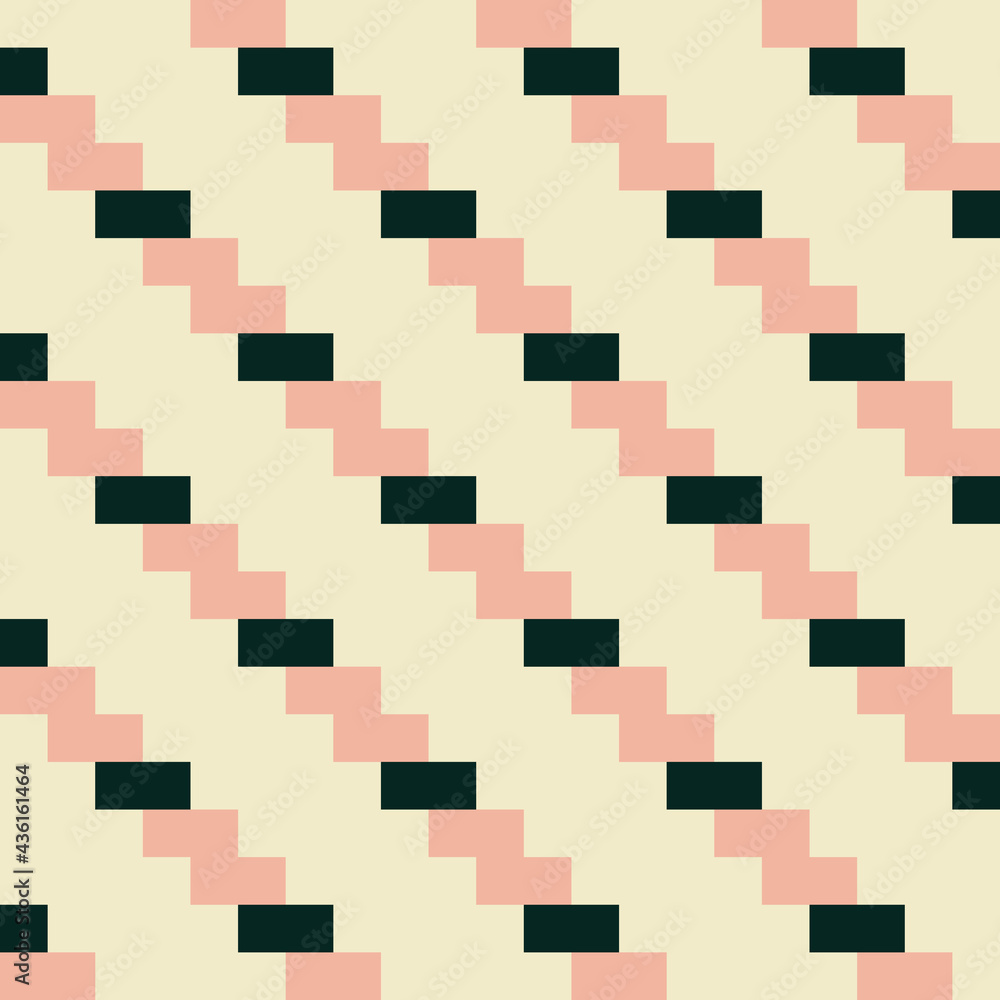 Poster simple geometric pattern design with basic geometry forms