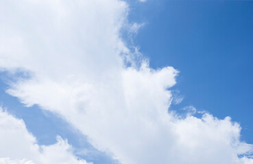 blue sky with clouds