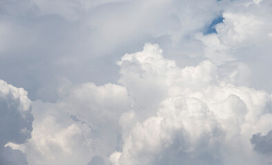 Naklejka premium blue sky with clouds