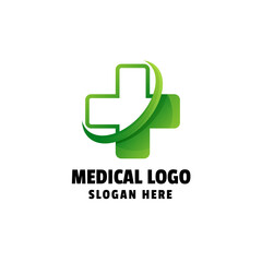 Medical Gradient Logo Template