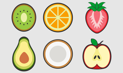 fruit_icon_set_collection