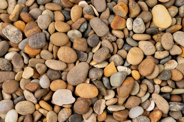 grey and beige mix color river pebble background