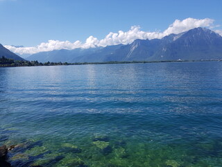 Lac léman de la Suisse