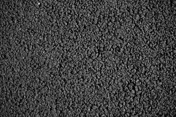 Surface grunge rough of asphalt, Tarmac grey grainy road, Driveway texture background, Top view