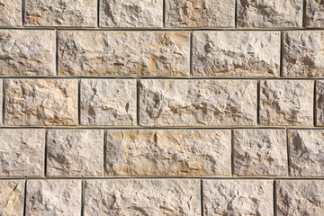 beige color bricks texture for wall and floor 